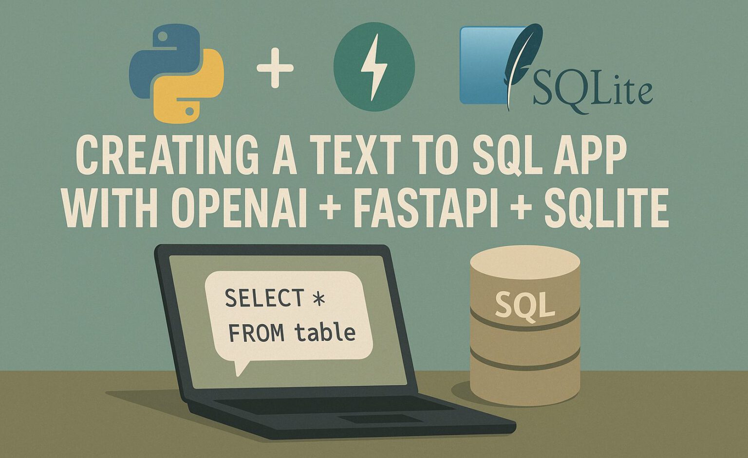 Erstellen einer Textual content-to-SQL-App mit OpenAI + FastAPI ...